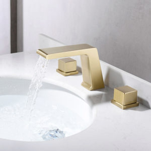 Metalic is back! If you want to make an impactful change to your existing grout free bathroom or kitchen without breaking the bank, embrace the trending brushed gold and brass tones for your accessories and hardware.